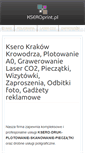 Mobile Screenshot of kseroprint.pl